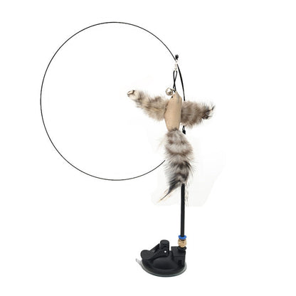 Interactive Cat Feather Toy