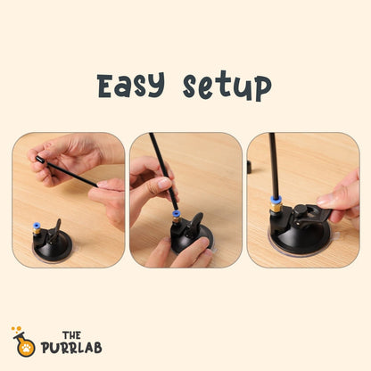 Interactive Cat Feather Toy