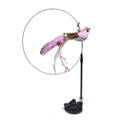 Interactive Cat Feather Toy