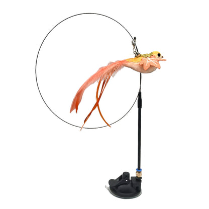 Interactive Cat Feather Toy